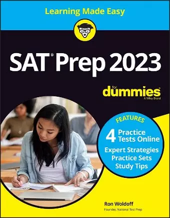 SAT Prep 2023 For Dummies with Online Practice cover