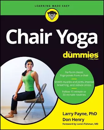 Chair Yoga For Dummies cover