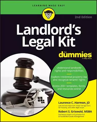 Landlord's Legal Kit For Dummies cover