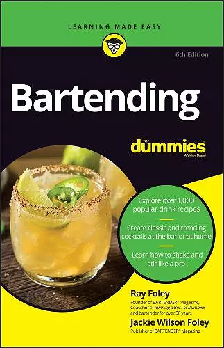 Bartending For Dummies cover