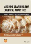 Machine Learning for Business Analytics cover