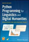 Python Programming for Linguistics and Digital Humanities cover