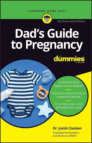 Dad's Guide to Pregnancy For Dummies cover