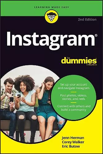 Instagram For Dummies cover