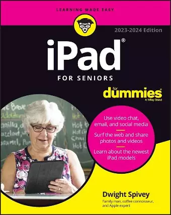 iPad For Seniors For Dummies cover