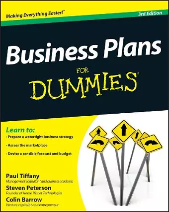 Business Plans For Dummies cover