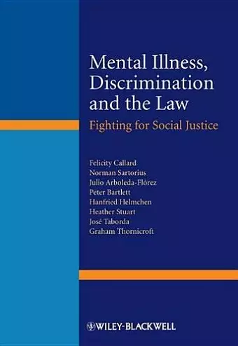 Mental Illness, Discrimination and the Law cover