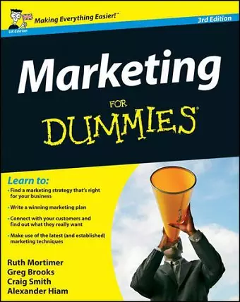 Marketing For Dummies cover