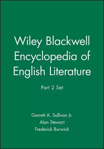 Wiley Blackwell Encyclopedia of English Literature, Part 2 Set cover