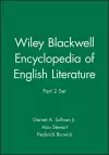 Wiley Blackwell Encyclopedia of English Literature, Part 2 Set cover