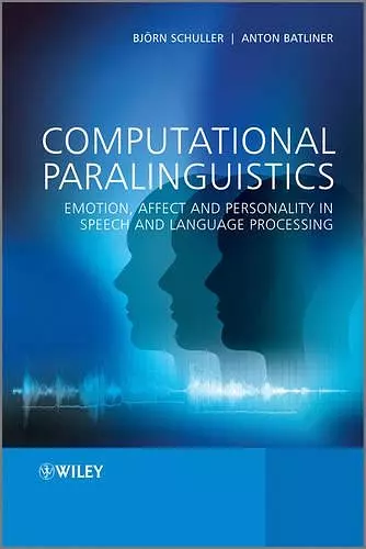 Computational Paralinguistics cover