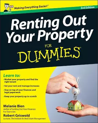 Renting Out Your Property For Dummies, UK Edition cover