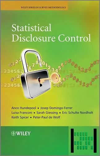 Statistical Disclosure Control cover