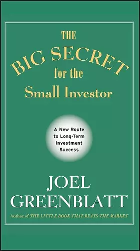 The Big Secret for the Small Investor cover