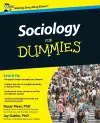 Sociology For Dummies cover