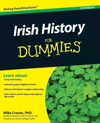 Irish History For Dummies cover