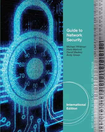 Guide to Network Security, International Edition cover