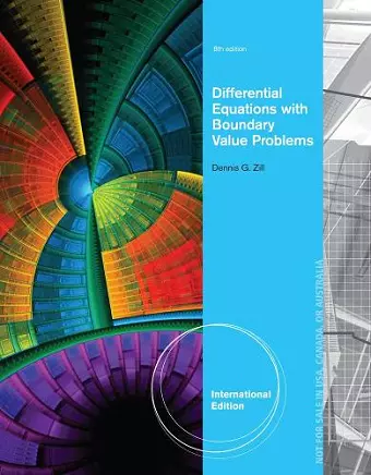 Differential Equations with Boundary-Value Problems, International Edition cover