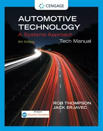 Tech Manual for Erjavec's Automotive Technology: A Systems Approach cover