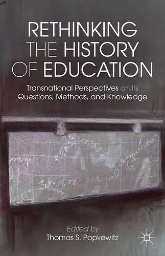 Rethinking the History of Education cover