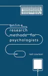 Online Research Methods for Psychologists cover