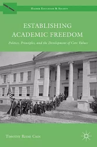 Establishing Academic Freedom cover