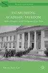 Establishing Academic Freedom cover