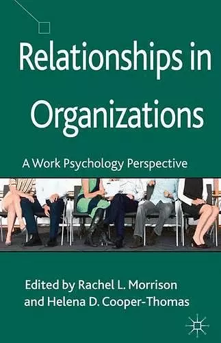 Relationships in Organizations cover