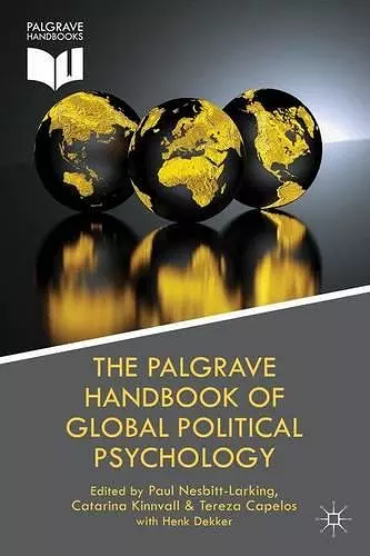 The Palgrave Handbook of Global Political Psychology cover