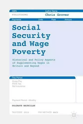 Social Security and Wage Poverty cover