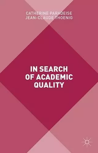 In Search of Academic Quality cover