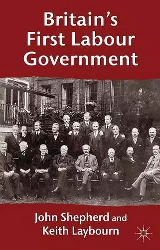 Britain’s First Labour Government cover