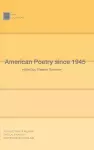 American Poetry since 1945 cover