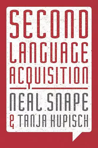 Second Language Acquisition cover