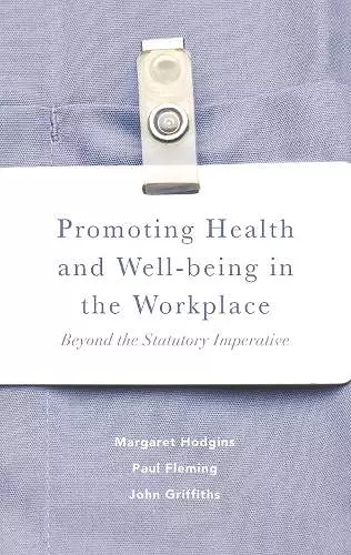 Promoting Health and Well-being in the Workplace cover