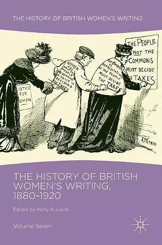 The History of British Women's Writing, 1880-1920 cover