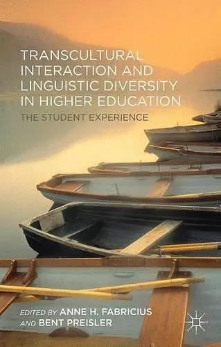 Transcultural Interaction and Linguistic Diversity in Higher Education cover