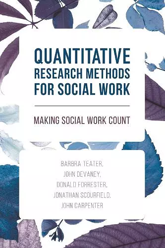 Quantitative Research Methods for Social Work cover