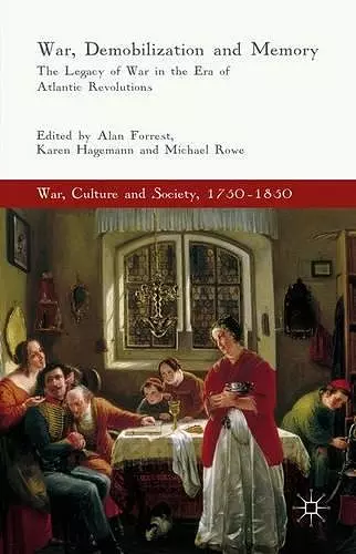 War, Demobilization and Memory cover