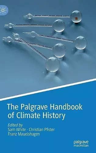 The Palgrave Handbook of Climate History cover