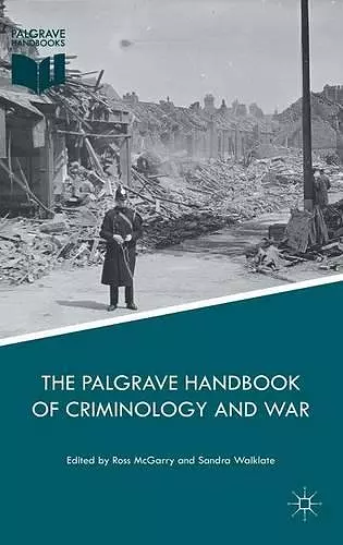 The Palgrave Handbook of Criminology and War cover