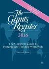 The Grants Register 2016 cover