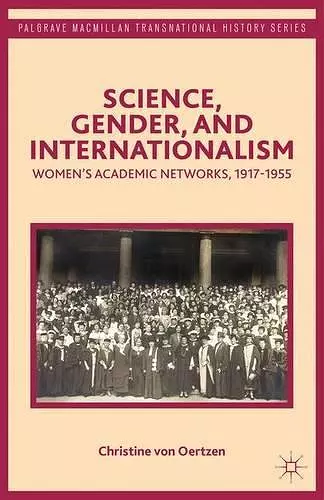 Science, Gender, and Internationalism cover