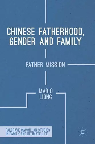 Chinese Fatherhood, Gender and Family cover