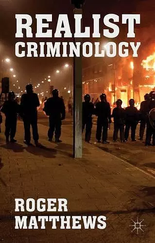 Realist Criminology cover