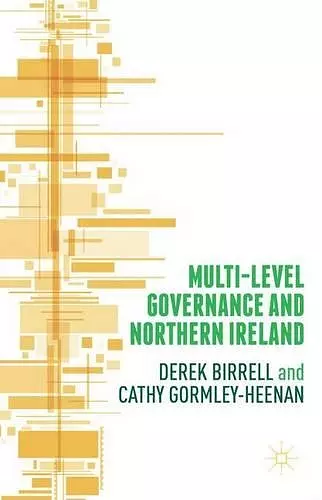 Multi-Level Governance and Northern Ireland cover