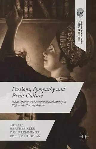 Passions, Sympathy and Print Culture cover