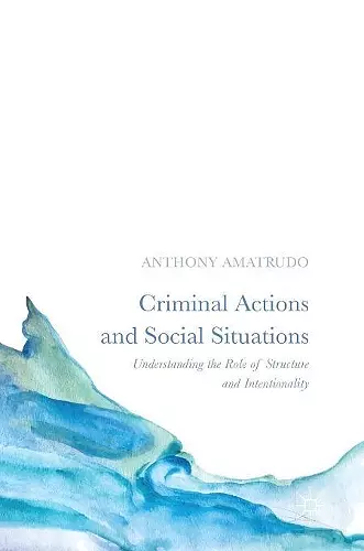 Criminal Actions and Social Situations cover