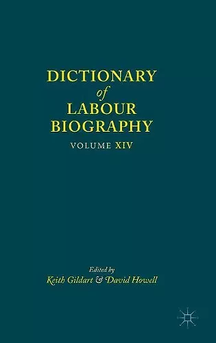 Dictionary of Labour Biography cover