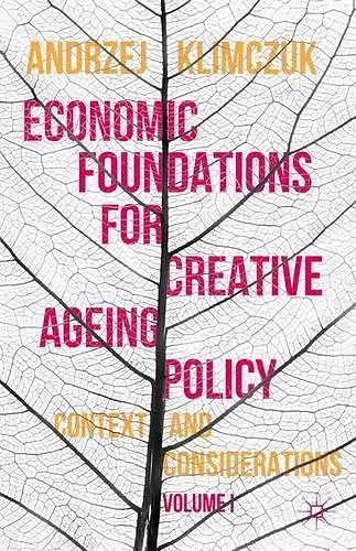 Economic Foundations for Creative Ageing Policy cover